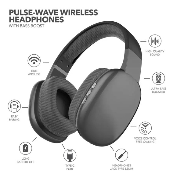 RCA Pulse-Wave Wireless Headphones